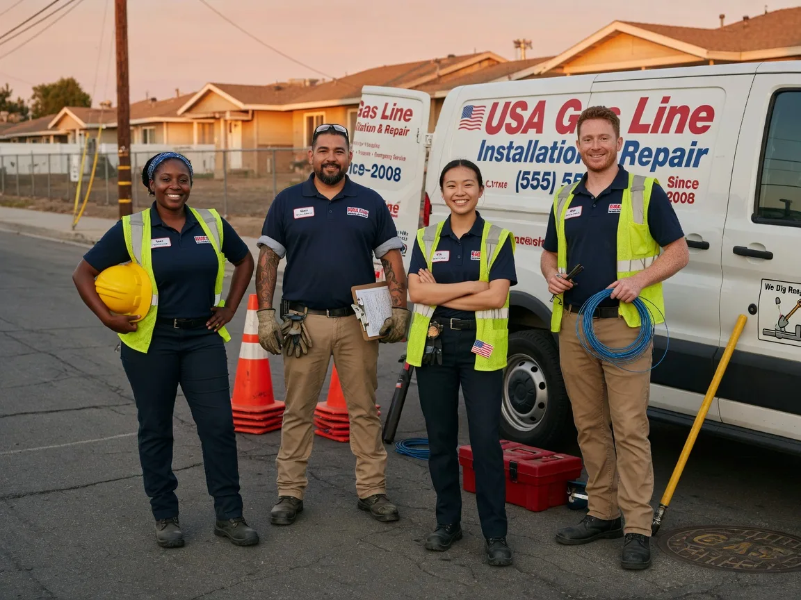 Gas Line Installation company in Pattison, TX